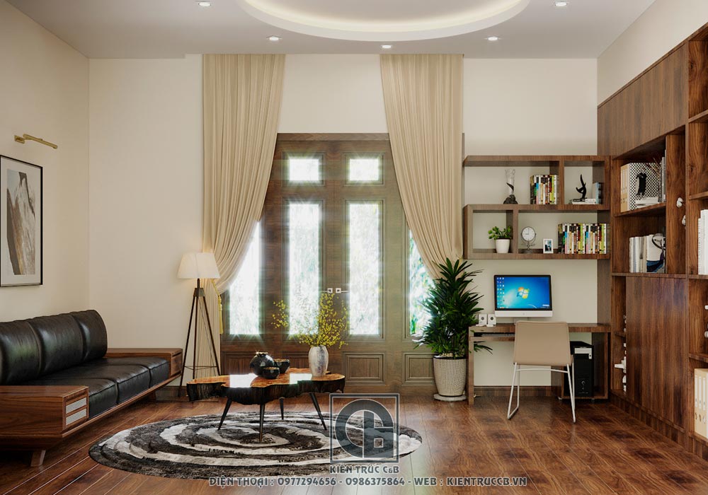 mẫu thiết kế nội thất biệt thự đẹp