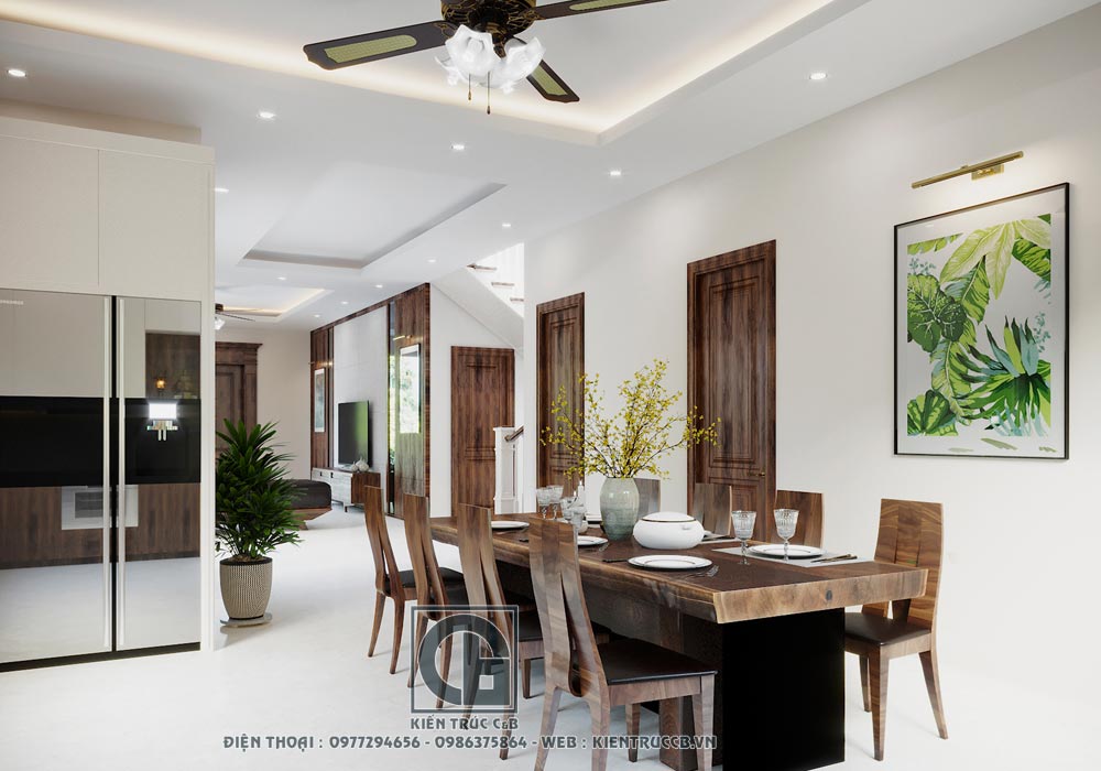 mẫu thiết kế nội thất biệt thự đẹp