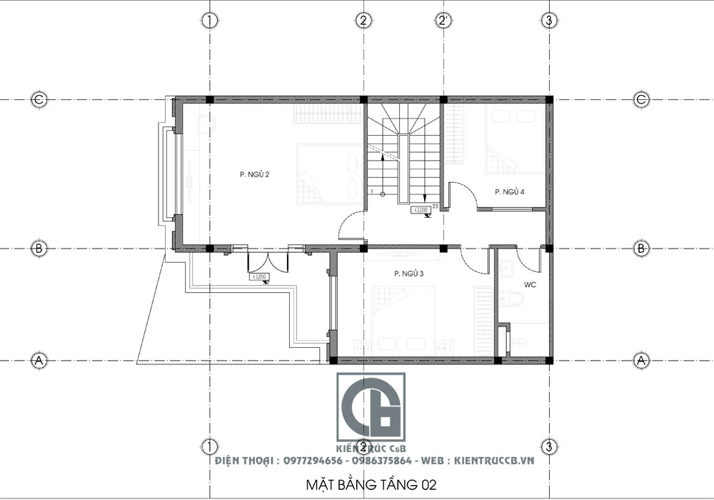 mẫu nhà ống 3 tầng tân cổ điển