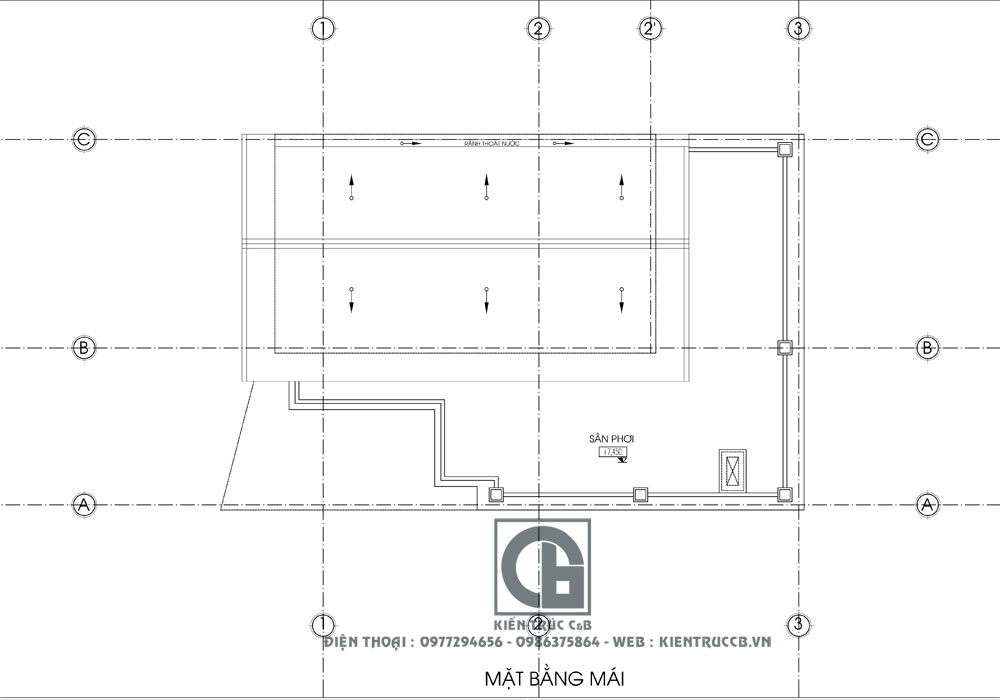 mẫu nhà ống 3 tầng tân cổ điển