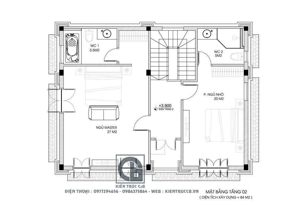 Mẫu thiết kế nhà vườn 2 tầng mái Nhật