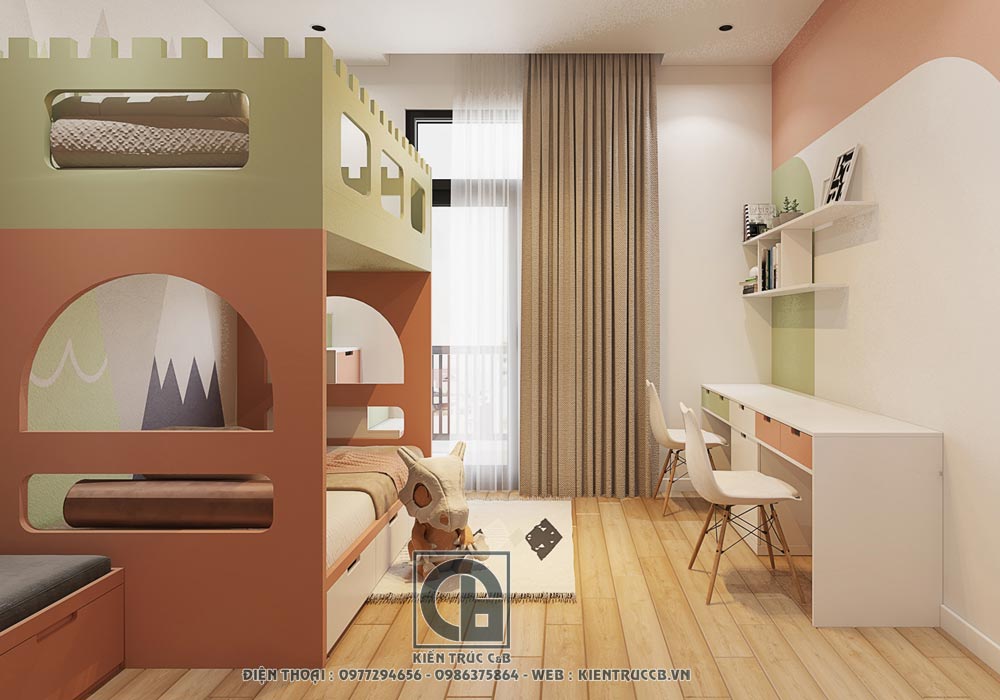 Thiết kế nội thất hiện đại cho nhà liền kề