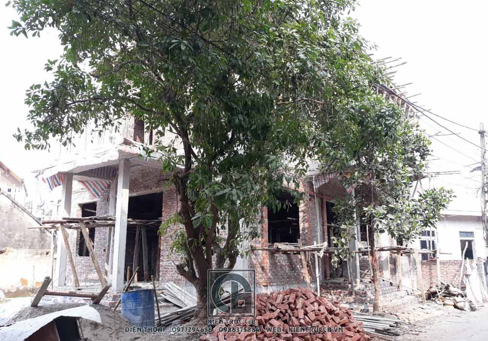 Mẫu biệt thự 2 tầng mái Nhật