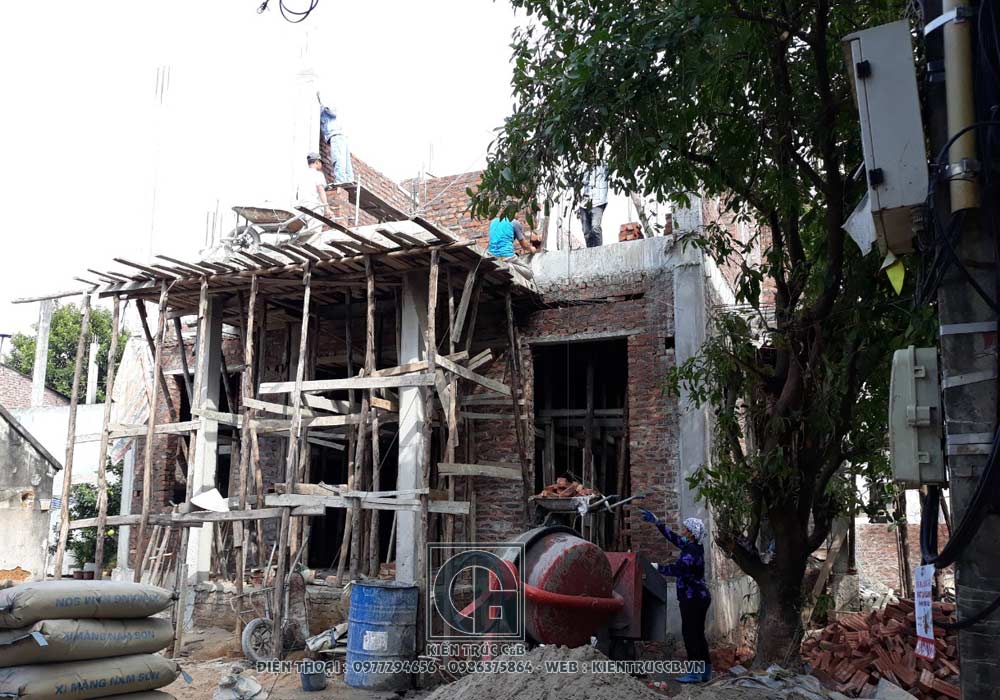 Mẫu biệt thự 2 tầng mái Nhật