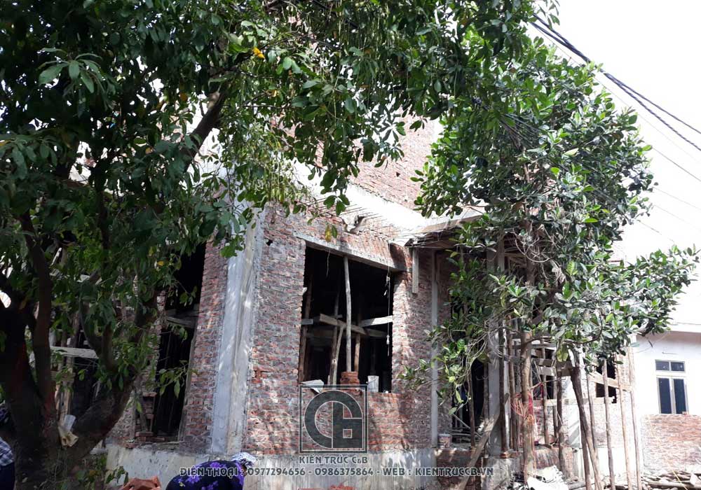 Mẫu biệt thự 2 tầng mái Nhật