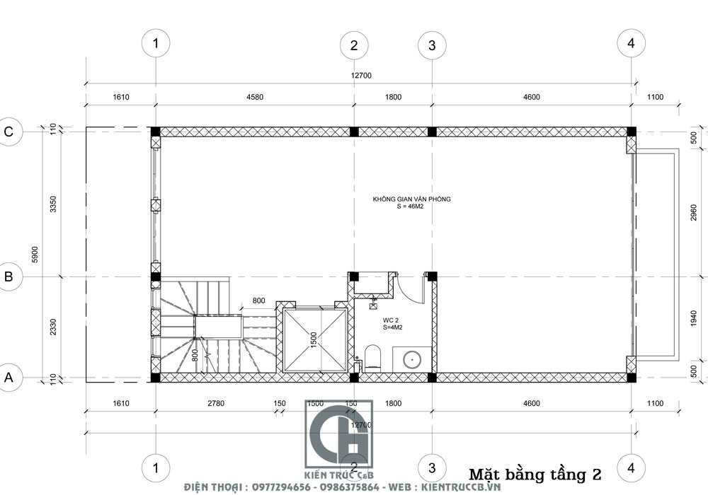 Mẫu nhà ống đẹp 5 tầng hiện đại