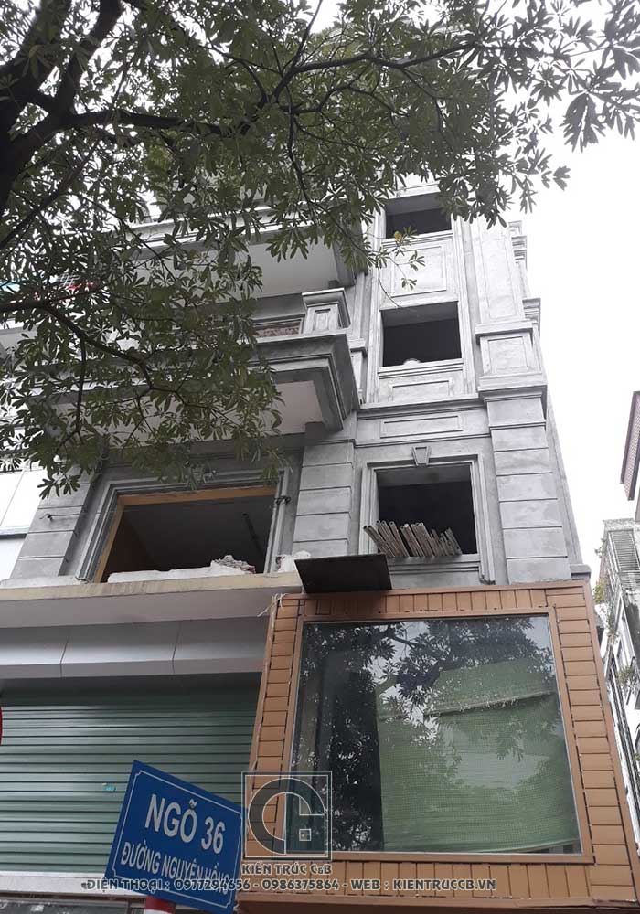 Thiết kế nhà ống 7 tầng