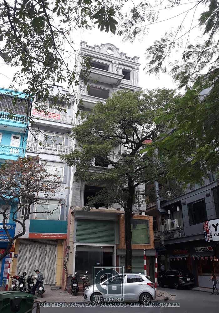 Thiết kế nhà ống 7 tầng