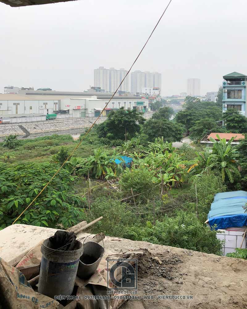 Tiến độ thiết kế nhà ống 4 tầng