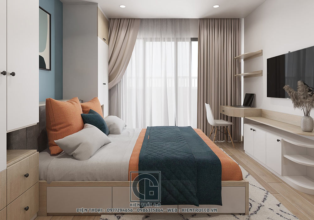 Mẫu thiết kế nội thất chung cư phong cách hiện đại