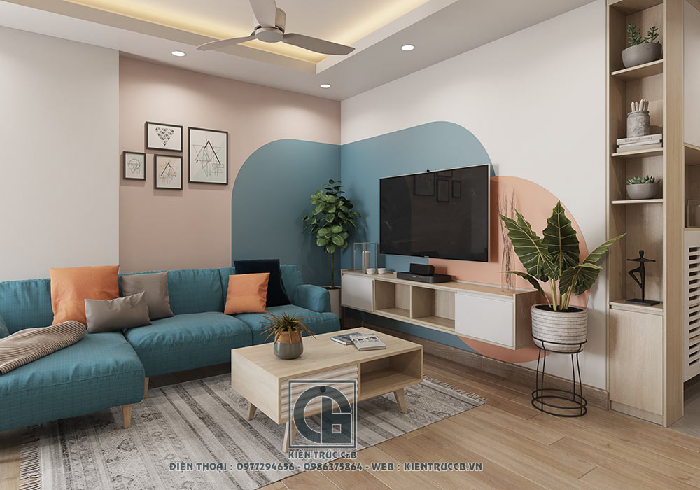 Mẫu thiết kế nội thất chung cư phong cách hiện đại