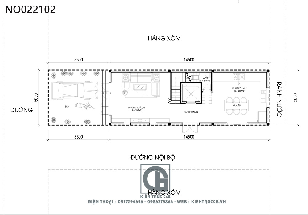 Mẫu nhà ống đẹp 5 tầng tân cổ điển