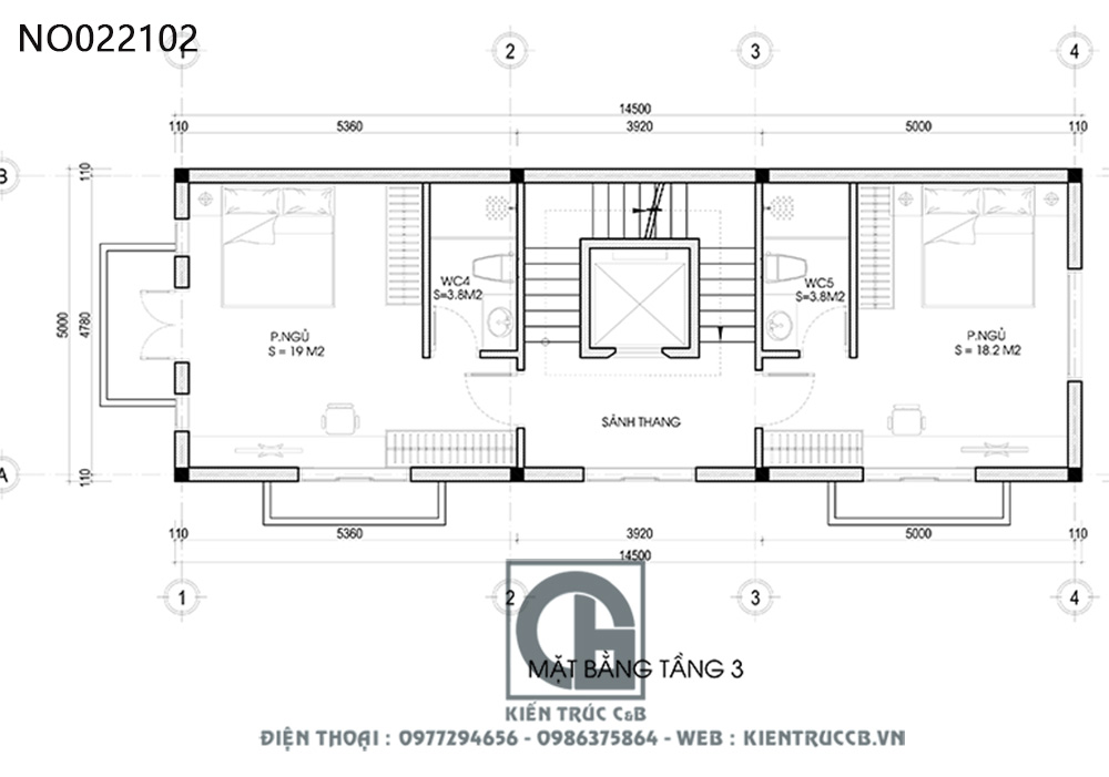 Mẫu nhà ống đẹp 5 tầng tân cổ điển