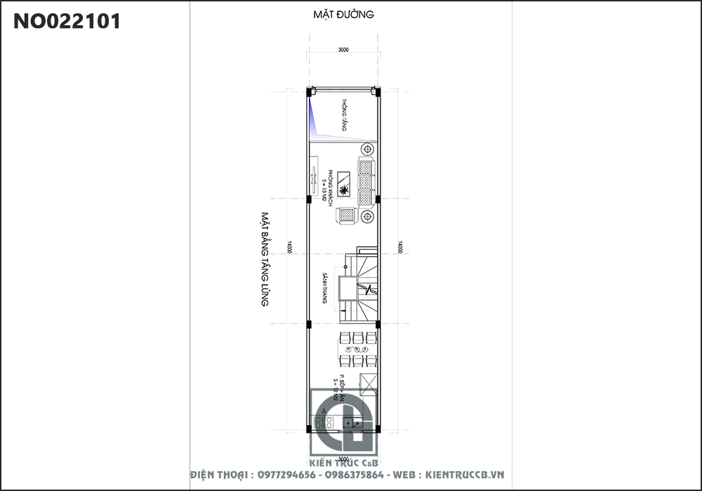 Thiết kế nhà ống 5 tầng tân cổ điển