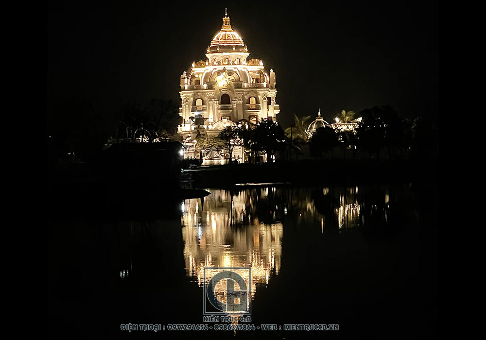 Thiết kế biệt thự nội thất lâu đài anh Tiến