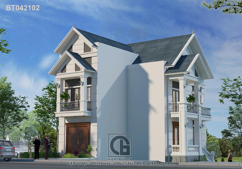 Thiết kế biệt thự 2 tầng đẹp