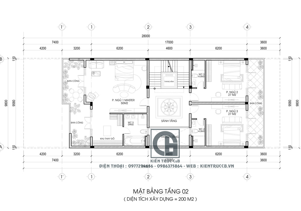 Mẫu biệt thự phố mái nhật 3 tầng theo phong cách tân cổ điển