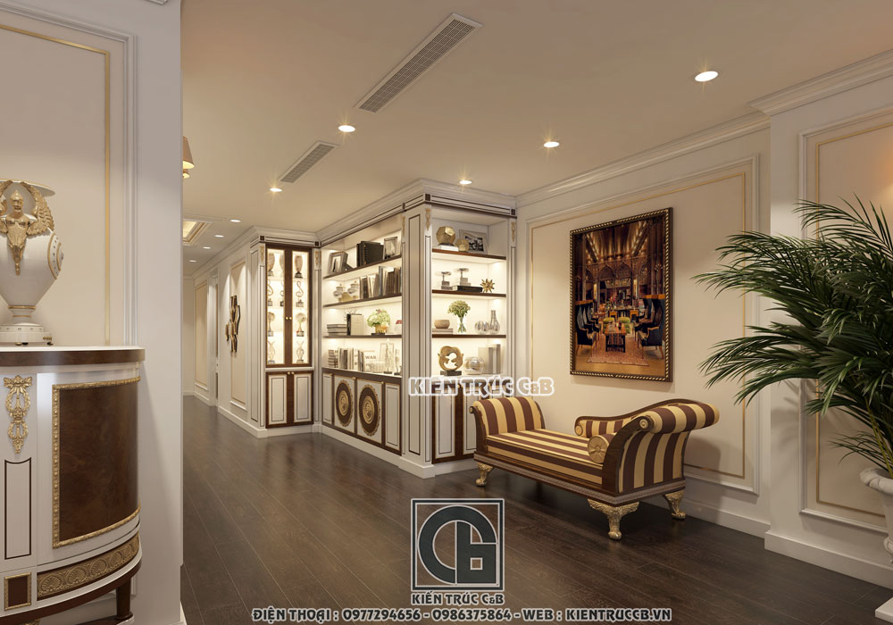 Vẻ đẹp của một ngôi nhà sẽ được trọn hơn khi kết hợp giữa nét đẹp kiến trúc bên ngoài và nết độc đáo ấn tượng của nội thất bên trong. Nội thất sẽ thể hiện được phong cách riêng cũng như đẳng cấp của gia chủ. Cùng Kiến Trúc Nội Thất C&B tham khảo qua về mẫu thiết kế nội thất tân cổ điển nhẹ nhàng nhưng cô cũng sang tròn dưới đây nhé!!!