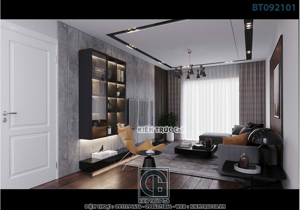 Chiêm ngưỡng nội thất hiện đại, sang trọng trong mẫu biệt thự hiện đại 3 tầng ở Thái Bình.