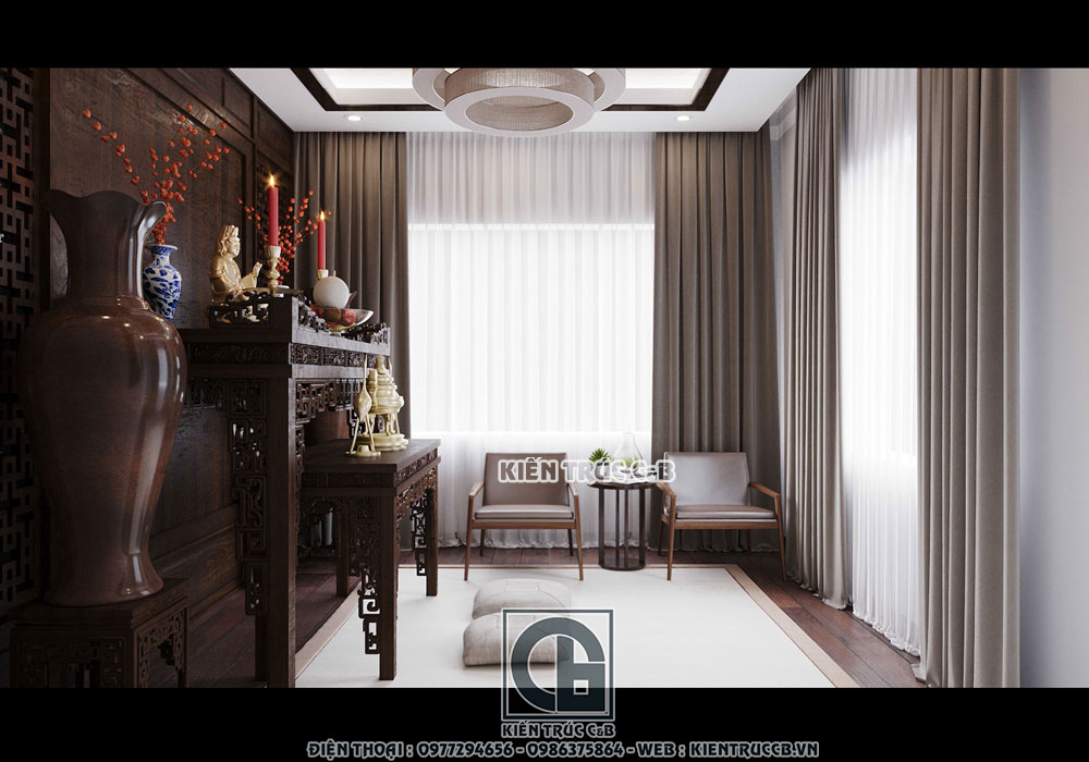 Chiêm ngưỡng nội thất hiện đại, sang trọng trong mẫu biệt thự hiện đại 3 tầng ở Thái Bình.